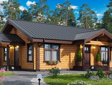дома из сухого бруса камерной сушки